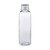 Clear PET Bullet Bottles with Aluminum Caps
