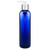 8 oz Cobalt Blue PET Bullet Bottle & Silver Lotion Pump - P-CB8PS