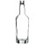 Hermitage 750 ml Clear Glass Liquor Bottles - 298050-K
