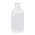 1 oz Natural LDPE Plastic Boston Round Bottle