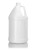One Gallon White HDPE Industrial Round Bottle - 317323 One Gallon White HDPE Industrial Round Bottle - 317323