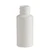 1 oz White HDPE Plastic Cylinder Bottles (Cap Not Included) - 339953