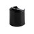 24-410 Black PP Smooth Disc Top (Pressure Sensitive Liner) - 346612