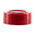 4 oz Clear PET Plastic Spice Jar (Red Cap) | Berlin - 320092R-K