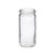 4 oz Clear Glass Spice Jar