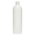 4 oz White HDPE Imperial Round Bottle