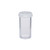 2.5 dram (9 ml) Clear Polystyrene Plastic Vials (White Cap) - AS101 2.5 dram (9 ml) Clear Polystyrene Plastic Vials (White Cap) - AS101