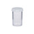 3 dram (11 ml) Clear Polystyrene Plastic Vials (White Cap) - AS102 3 dram (11 ml) Clear Polystyrene Plastic Vials (White Cap) - AS102
