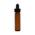 0.5 oz Amber Glass Vials (Black PP Dropper) - A12D
