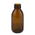 4 oz Amber Glass Syrup Bottles (Cap Not Included) - 4833B05-B