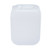 2.6 gal Natural HDPE Plastic UN Rated Jerry Cans side view without cap 2.6 gal Natural HDPE Plastic UN Rated Jerry Cans side view without cap