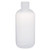 8 oz Natural LDPE Plastic Boston Round Bottles (Cap Not Included) - 3500B10-B 