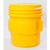 Eagle 65 gal Yellow HDPE Plastic UN Rated Overpack Drums (Screw Top Lid) - 1661WO Eagle 65 gal Yellow HDPE Plastic UN Rated Overpack Drums (Screw Top Lid) - 1661WO