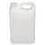 2.5 gal Natural HDPE Plastic F-Style Containers - side 2.5 gal Natural HDPE Plastic F-Style Containers - side