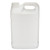 2.5 gal White HDPE Plastic F-Style Containers side view 2.5 gal White HDPE Plastic F-Style Containers side view