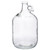 1 gal Clear Glass Jugs (White PP Cap) - CJUG