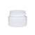 0.25 oz White PP/PP Plastic Double Wall Straight Base Jars (Cap Not Included) - 2400B01-B