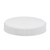 White PP Plastic Ribbed Screw Top Cap White PP Plastic Ribbed Screw Top Cap