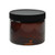 6 oz Amber PET Plastic Straight Sided Jars - 2852B05ABR