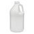 64 oz White HDPE Industrial Round Grab N Go Jugs - 3003B05WHT 64 oz White HDPE Industrial Round Grab N Go Jugs - 3003B05WHT