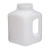 78 oz Natural HDPE Plastic Kautex Grip It Space Saving Container