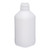 34 oz. Natural HDPE Plastic Kautex Bottle
