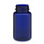 4 oz Blue PET Plastic Wide Mouth Packer Bottle