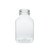 8 oz Clear PET Plastic Square Contoured Bottle 8 oz Clear PET Plastic Square Contoured Bottle