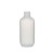 2 oz Natural LDPE Plastic Boston Round Bottles (Cap Not Included) - 35002-B