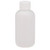 4 oz Natural HDPE Plastic Boston Round Bottles - 3501B56