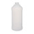 16 oz Natural HDPE Plastic Barrier Bottles (Cap Not Included) - 35018B-B 16 oz Natural HDPE Plastic Barrier Bottles (Cap Not Included) - 35018B-B