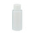 1 oz Natural HDPE Plastic Cylinder Bottles - 3560B01NAT