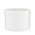 8 oz White PP Single Wall Jar