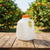 32 oz Natural HDPE Beverage Containers (Orange Ratchet Cap) - 37533