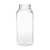 8 oz. Clear PET Plastic Square Beverage Bottle 8 oz. Clear PET Plastic Square Beverage Bottle
