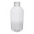16 oz Clear PET Square Contoured Beverage Bottles (Cap Not Included) (Sample) - 3494B08-B-SAM