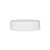 48-400 White PP Plastic Screw Top Cap side view