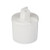 24-410 White PE Plastic Land Seal Pivot Spout Caps 