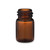 0.63 Dram (2.3 ml) Amber Glass Screw Top Vial