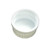 28 mm White PP Tamper Evident Flat Seal Caps - view of inside of cap 28 mm White PP Tamper Evident Flat Seal Caps - view of inside of cap