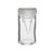 2.5 oz Clear Glass Round Bale Wire Jars - 49618