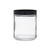 8 oz Clear Glass Straight Sided Squat Jars (Black PP Cap) - 5001B28 8 oz Clear Glass Straight Sided Squat Jars (Black PP Cap) - 5001B28