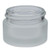 0.5 oz Frosted Glass Thick-Base Jars - 5298B21BULK
