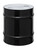 8 gal Black Epoxy Lined Steel Closed Head UN Rated Drums - KA605