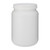68 oz White HDPE Plastic Jars w/ Label Panel 68 oz White HDPE Plastic Jars w/ Label Panel
