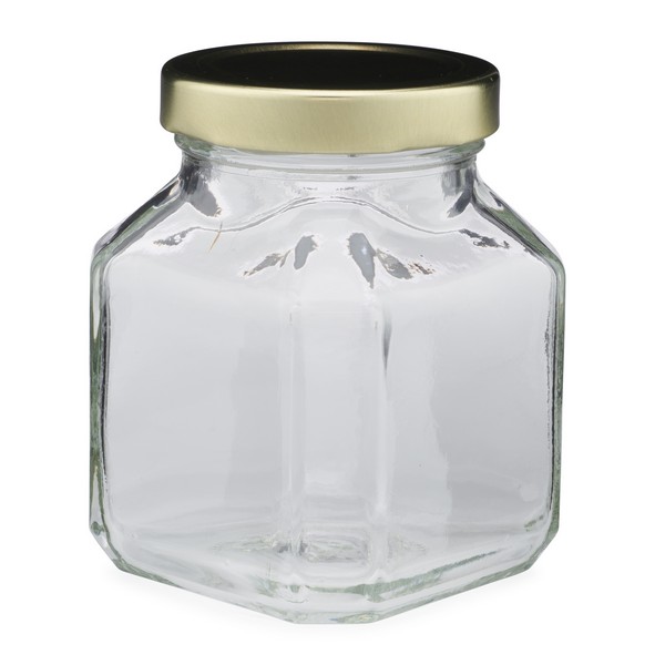 Glass Beveled Edge Jars with Cap Bulk Berlin Packaging