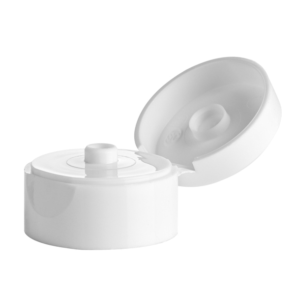 22-400 White HDPE Smooth Snap Cap | Berlin Packaging