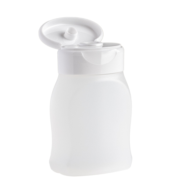 Table Top Enhancer 2.2 oz Oval Natural HDPE Squeeze Water Enhancer with 14 mm Snap Top ...
