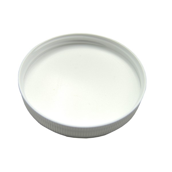89-400 White PP Plastic Screw Top Cap (Foam Liner) | Berlin Packaging