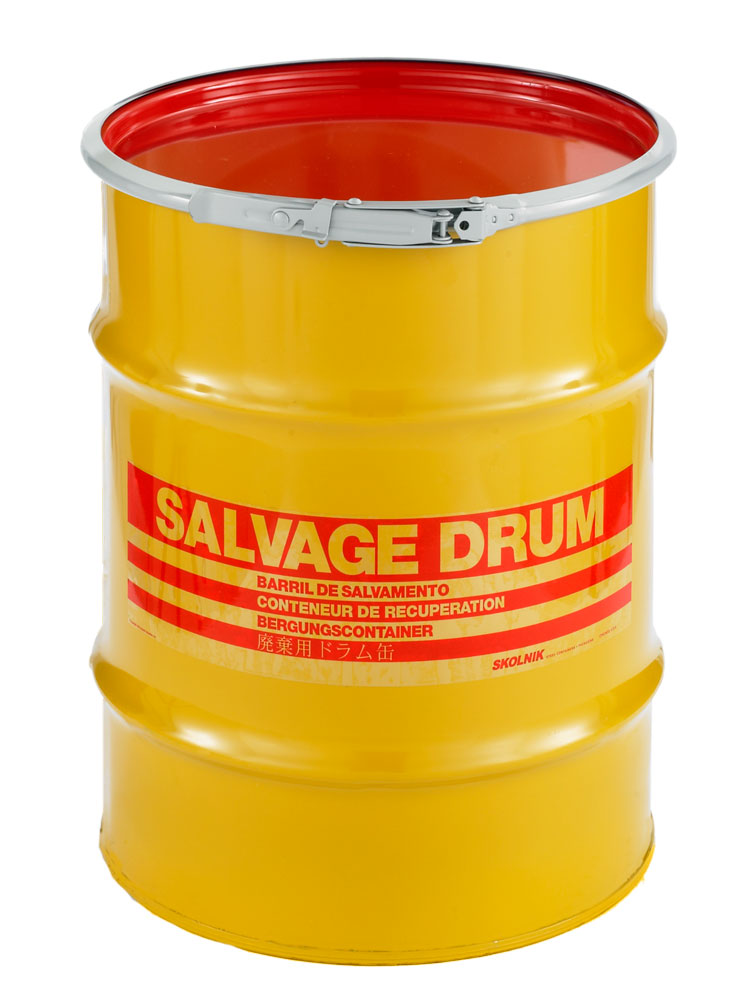 10gal Steel UN Rated Salvage Drums (Lever Lock Lid) Berlin